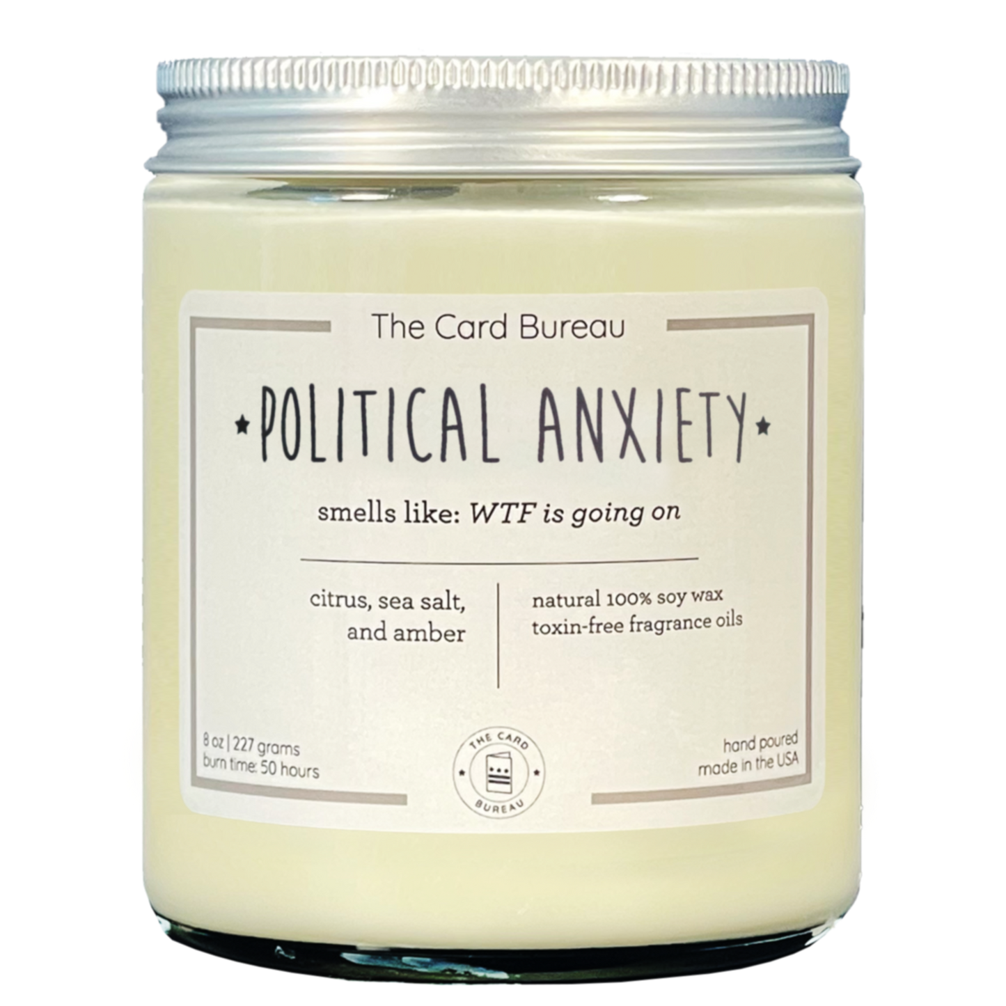 Political Anxiety Candle