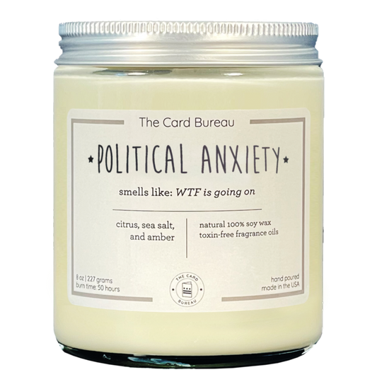 Political Anxiety Candle