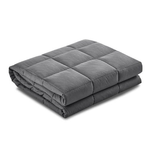 Weighted Blanket Adult 7KG Heavy Gravity Blankets Microfibre Cover